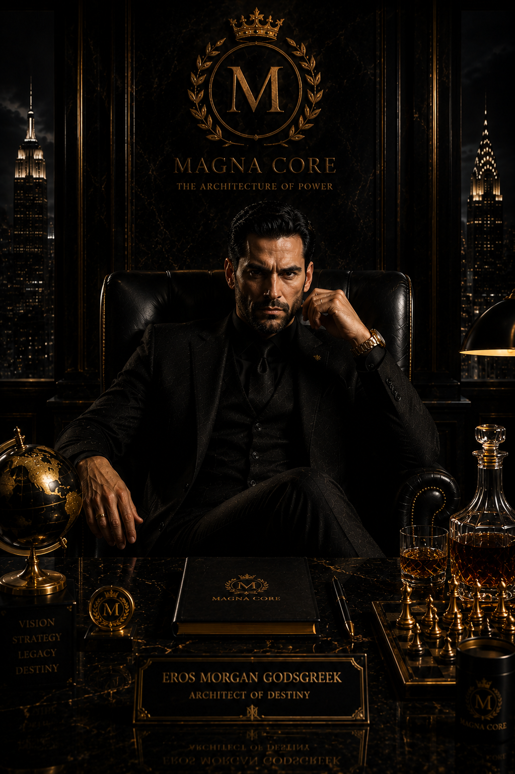 Eros Morgan Godsgreek — Presencia y Poder